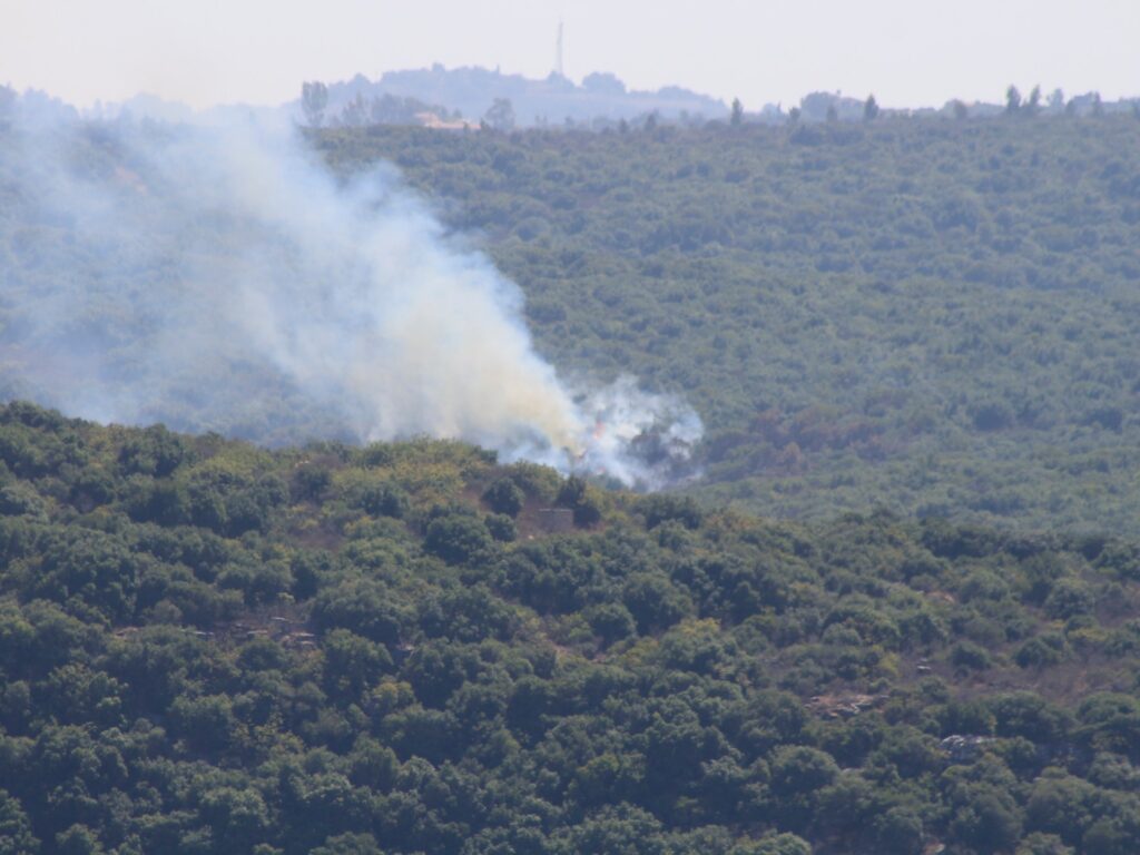 هجوم صاروخي من لبنان تزامنا مع زيارة رئيسي الأركان الإسرائيلي والأميركي للشمال