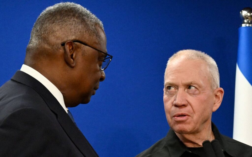 وزيرا دفاع أميركا وإسرائيل يتحدثان بعد رسالة «الوضع الإنساني» في غزة