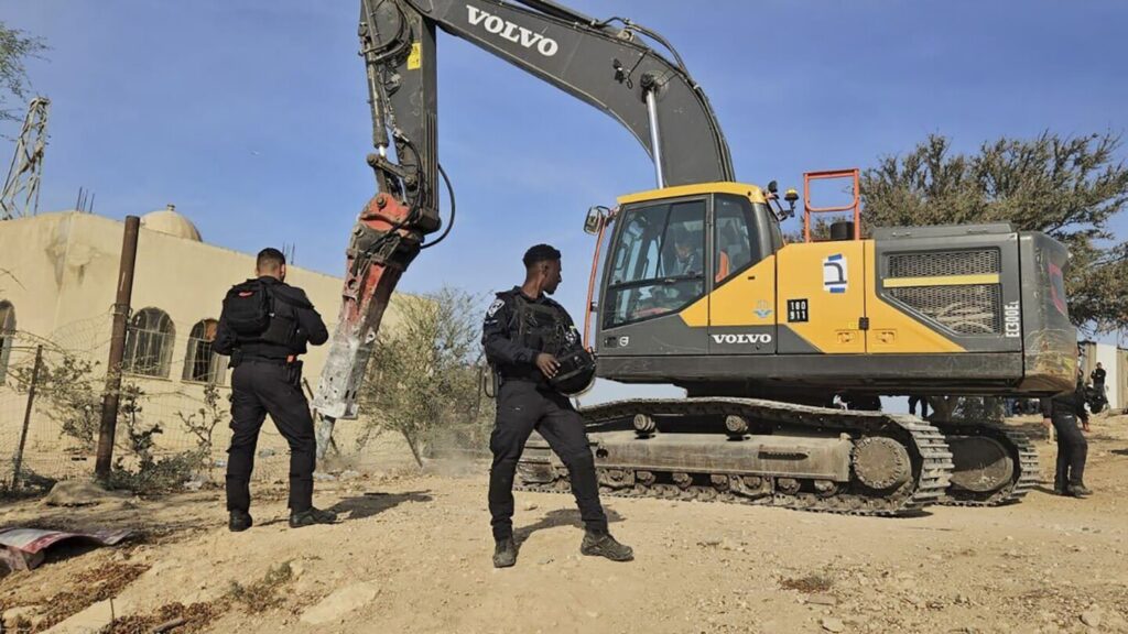 Israel demolishes village at the heart of Bedouin minority’s struggle over land