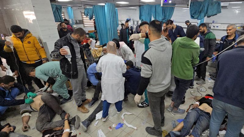 Israeli military kills four doctors in raid on Kamal Adwan Hospital in northern Gaza, eyewitnesses say