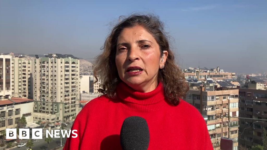 12 mins ago'People are seizing the moment to enjoy victory'Lina Sinjab in Damascus says people find it hard to believe that 54 years of the Assad dynasty have ended.
12 mins agoMiddle East