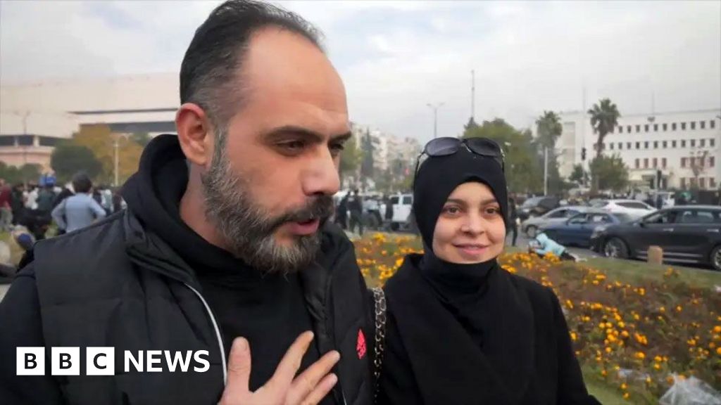 'You can breathe': On the streets of Damascus after Assad