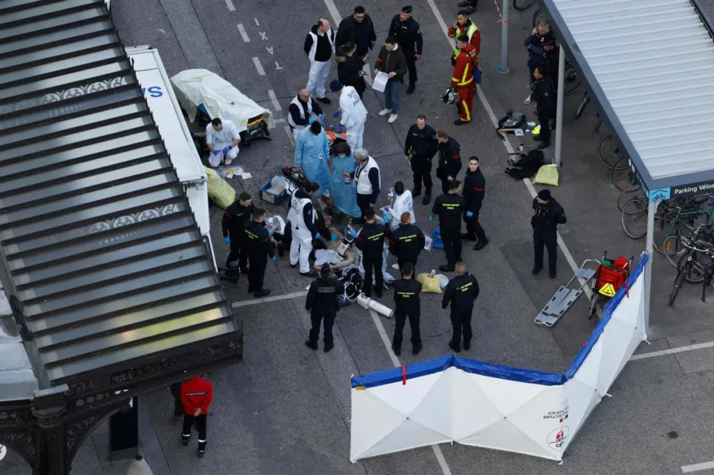 جريحان بمحطة قطارات إثر مواجهة مع الشرطة في باريس