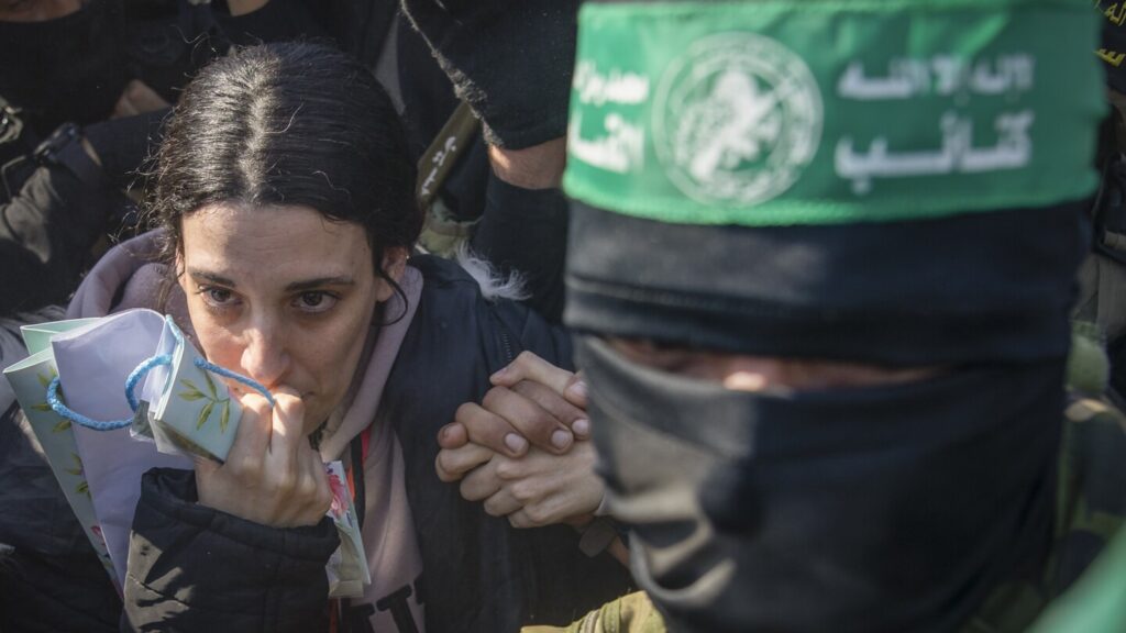 Middle East latest: Eight hostages are released from Gaza in exchange for Palestinian prisoners