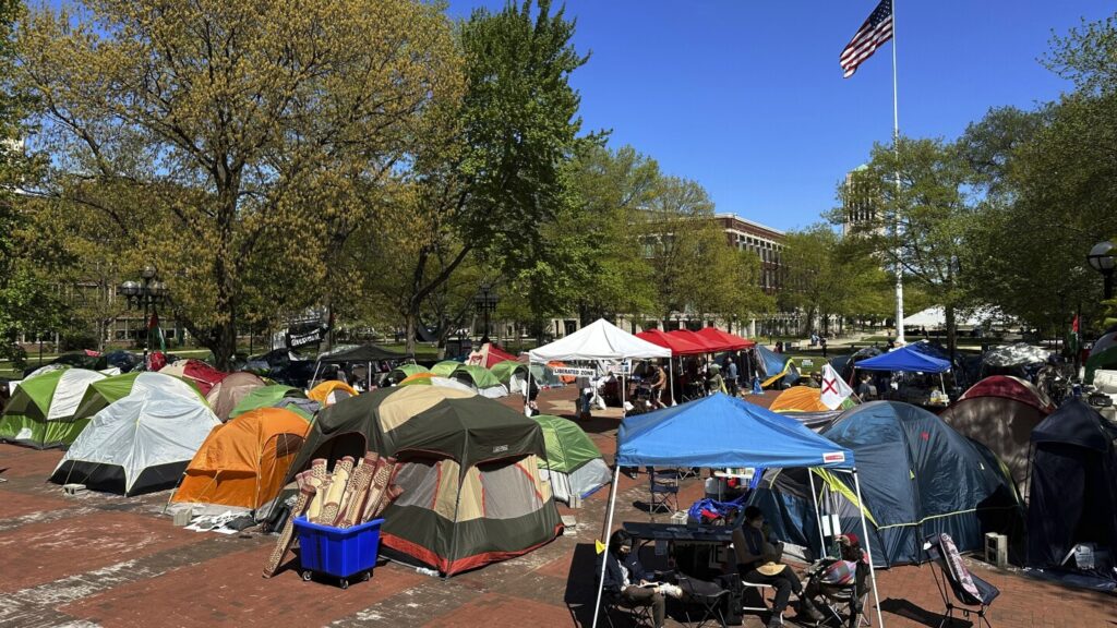 The University of Michigan has suspended a pro-Palestinian group for 2 years