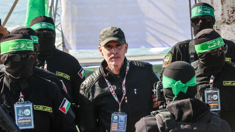 Hamas frees three hostages from Gaza, including Israeli-American