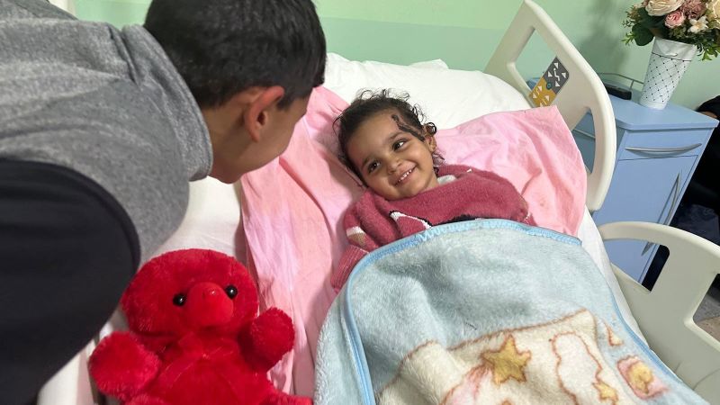 Toddler who has just days to live evacuated from Gaza for urgent medical care